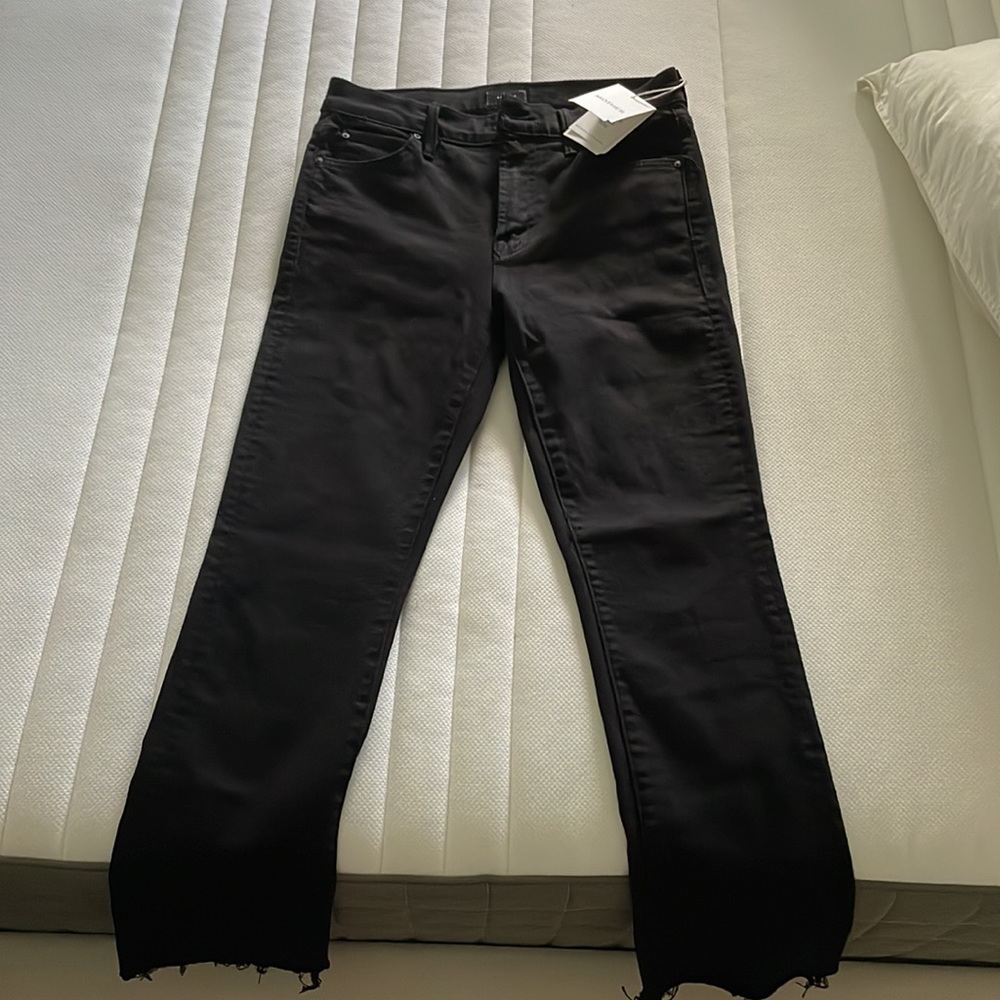 MOTHER Rascal Ankle Fray Denim